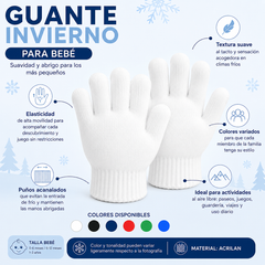 3 Pares Guantes de Invierno para Bebé by Don Calcetín