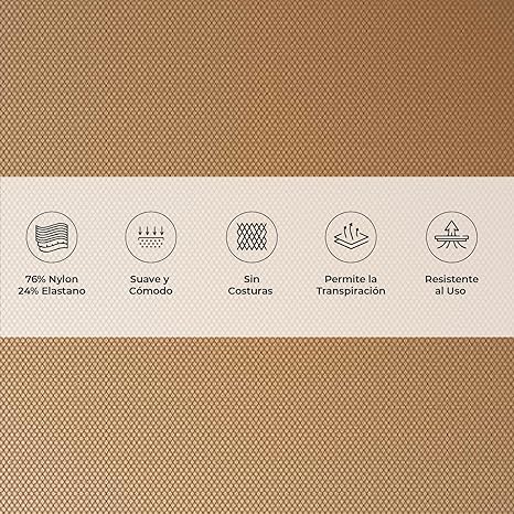 Pantimedia Media Cristiana Semitransparente Nylon