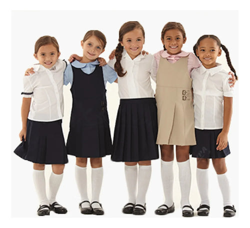 Calcetas Escolares Lisas Largas