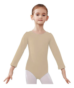 Leotardo Algodón Manga Larga Niña