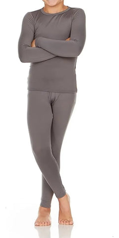 Conjunto De Ropa Interior Térmica Caliente Cómoda Niño Niña 2 Conjuntos