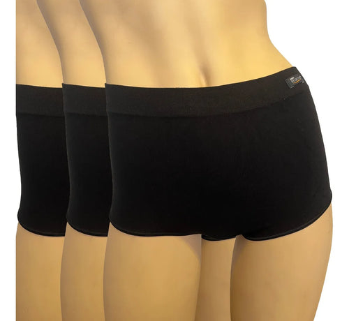3 Pzs Pantaleta Ropa Interior Mujer Algodón Moldea Figura