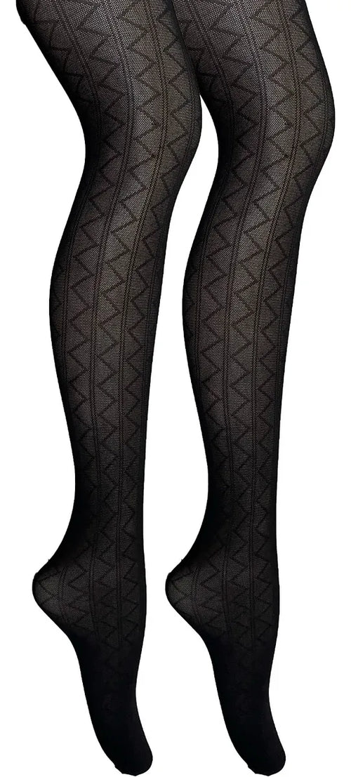 Pantimedia Mujer Dorian Grey Fashion Licra De Alta Calidad 3 Piezas