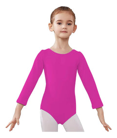 Leotardo Algodón Manga Larga Niña