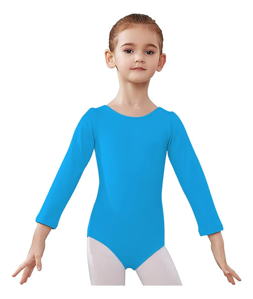 Leotardo Algodón Manga Larga Niña