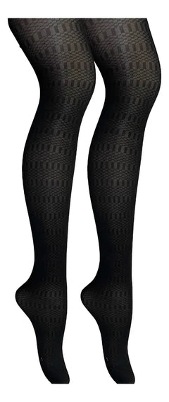 Pantimedia Mujer Dorian Grey Fashion Licra De Alta Calidad 3 Piezas