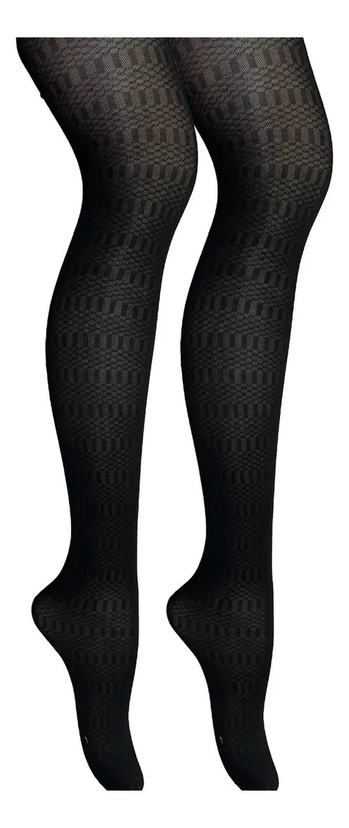 Pantimedia Mujer Dorian Grey Fashion Licra De Alta Calidad 3 Piezas