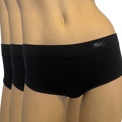 3pzs Pantaleta 3/4 Ropa Interior Mujer Algodón Moldea Figura