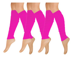 Calentador Piernas Mujer Algodón Suave Invierno Frio 3 Pares