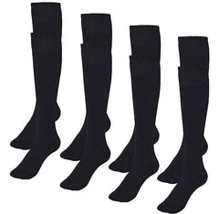 Calceta Larga Futbol Hombre 4 Pares