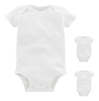 Pañalero Mameluco Bebé Manga Corta Algodón Suave 3pzs