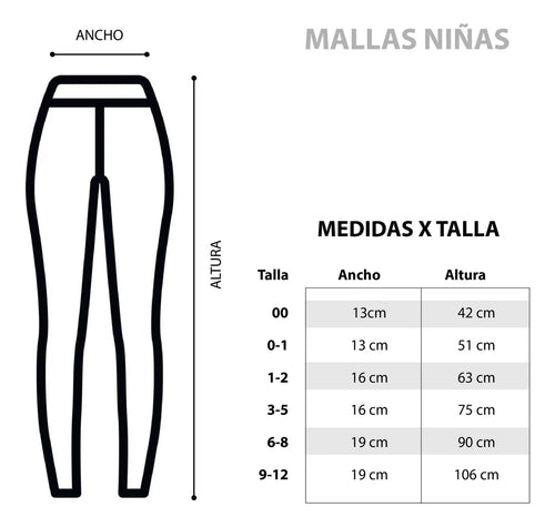 Media Malla Nylon Tecnilogia 3D Niña
