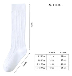 Calceta Escolar Con Grecas