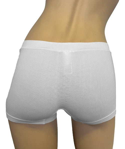 3 Pzs Ropa Interior Mujer Boxer Fibra De Bambú Moldea Figura