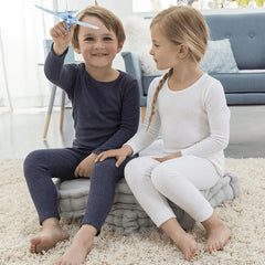 Conjunto De Ropa Interior Térmica Caliente Cómoda Niño Niña 2 Conjuntos
