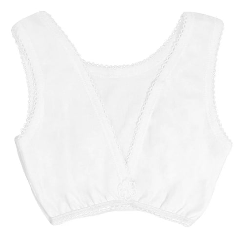 Corpiño Brasier Niña Juvenil Algodón Alta Calidad 3 Piezas