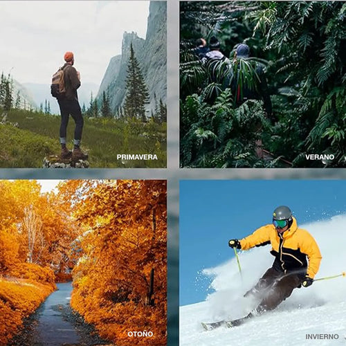 Playera Térmica Hombre Manga Larga Afelpada Seamles