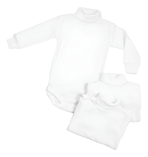 Pañalero Mameluco Bebé Cuello de Tortuga Algodón Suave - Set de 3 by Don Calcetín