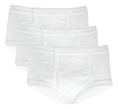 Calzón Trusa Niño Algodón Blanco Suave Alta Calidad 6pzs