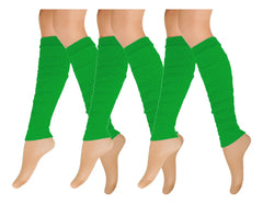 Calentador Piernas Mujer Algodón Suave Invierno Frio 3 Pares