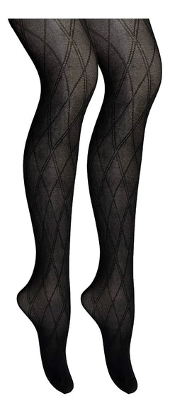 Pantimedia Mujer Dorian Grey Fashion Licra De Alta Calidad 3 Piezas