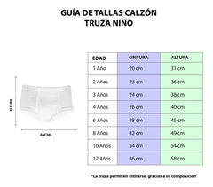 Calzón Trusa Niño Algodón Blanco Suave Alta Calidad 6pzs