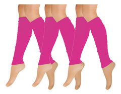 Calentador Piernas Mujer Algodón Suave Invierno Frio 3 Pares