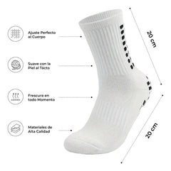 Calceta Deportiva Antiderrapante Adulto