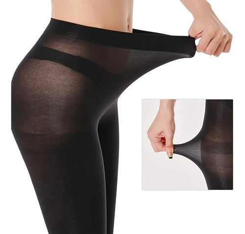 Pantimedia Media Cristiana Semitransparente Nylon