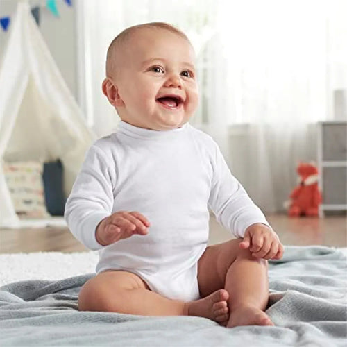 Pañalero Mameluco Bebé Cuello De Tortuga Algodón Suave 3 Pzs