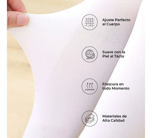 Media Malla Nylon Tecnilogia 3D Niña