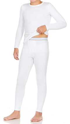 Conjunto De Ropa Interior Térmica Caliente Cómoda Niño Niña 2 Conjuntos