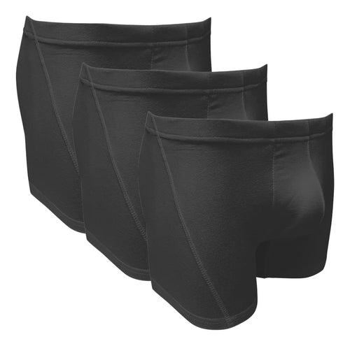 Boxer Brief Hombre Algodón Suave Elástico Oculto 3 Pzs