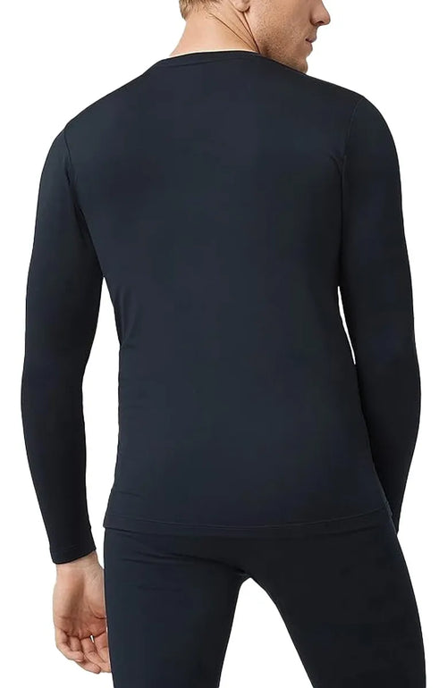 Playera Térmica Manga Larga Hombre Afelpada Caliente