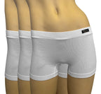 3 Pzs Ropa Interior Mujer Boxer Fibra De Bambú Moldea Figura