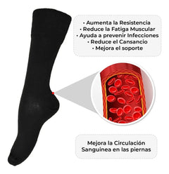 Calcetín de Compresión Sin Costuras