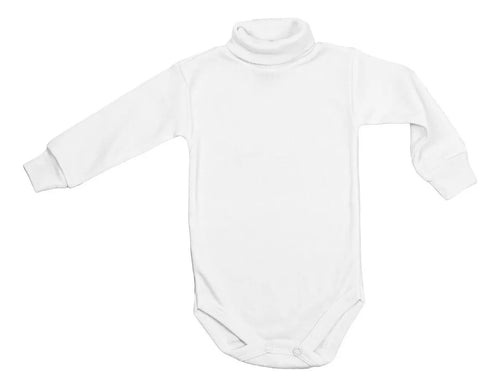 Pañalero Mameluco Bebé Cuello De Tortuga Algodón Suave 3 Pzs