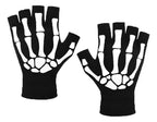 6 Pares Guantes Esqueleto Niño Y Bebé Halloween
