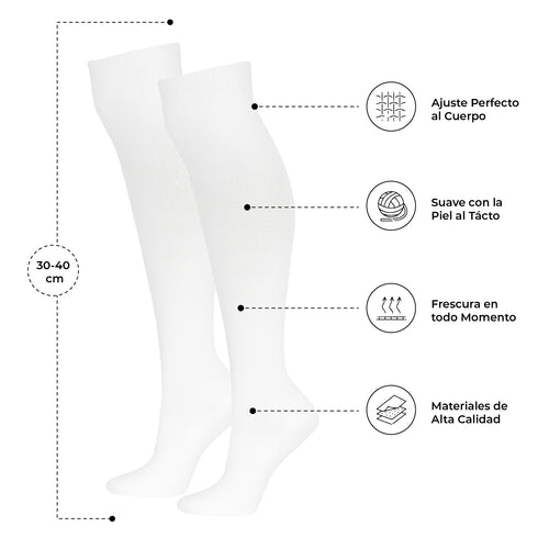 Calceta Larga Futbol Soccer Niño