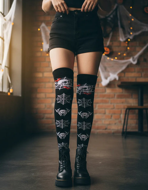 Calceta Larga Medieta Araña Craneo