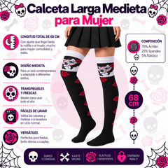 Calceta Larga Medieta Catrina - Don Calcetín