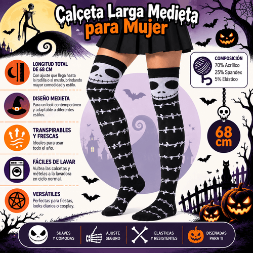Calceta Larga Medieta Jack Puas - Don Calcetín