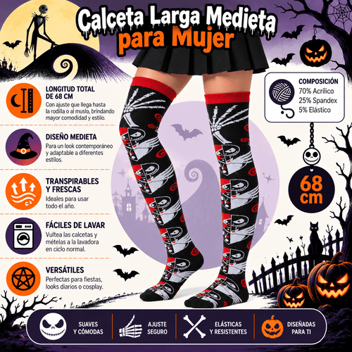 Calceta Larga Medieta Sally Jack Manos - Don Calcetín