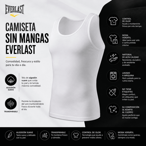 Camiseta Sin Manga Everlast - Don Calcetín