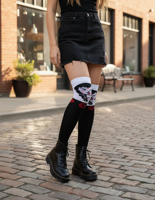 Calceta Larga Medieta Catrina