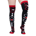 Calceta Larga Medieta Corazones