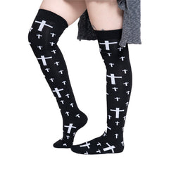 Calceta Larga Medieta Cruces