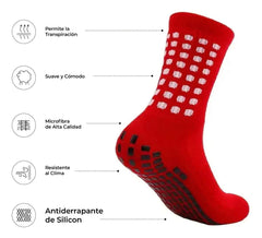 Calceta Deportiva Antiderrapante Hombre