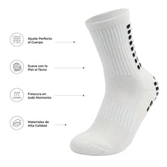 Calceta Deportiva Antiderrapante Niños