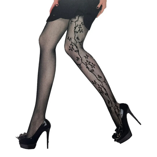 Media Malla Red Enredadera Mujer